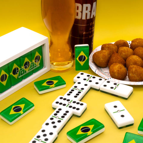 Drapeaux du Brésil Dominos