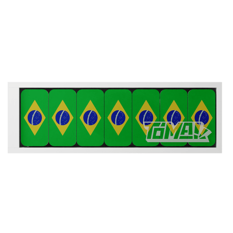Brazil Flag Dominos