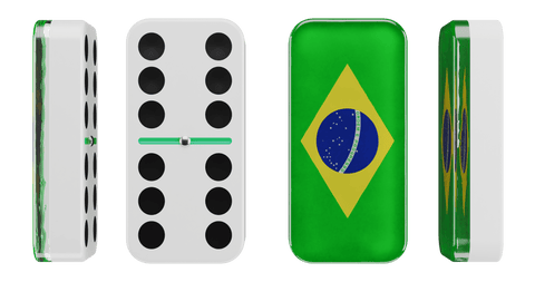 Brazil Flag Dominos