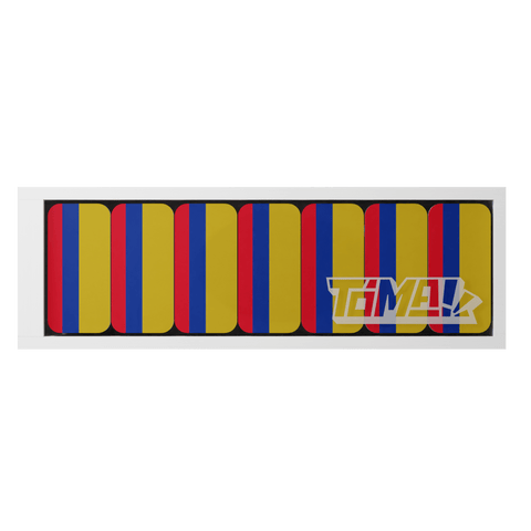 Colombian Flag Dominos