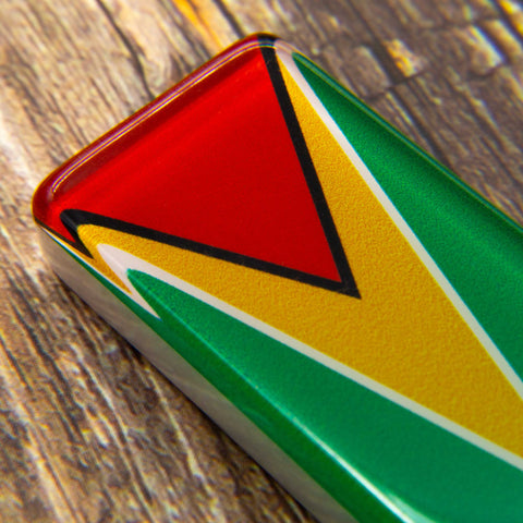Dominos drapeau du Guyana
