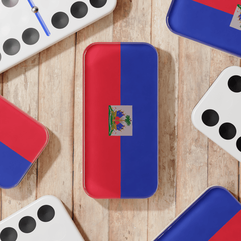 Haitian Flag Dominos