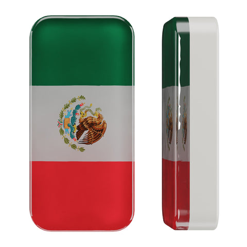 Dominó de la bandera mexicana