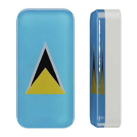 St. Lucian Flag Dominos