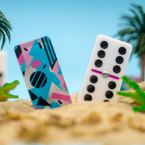 Retro Miami Dominos