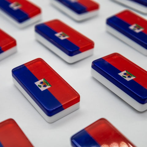 Haitian Flag Dominos