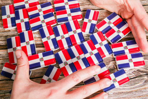 Dominican Republic Flag Dominos