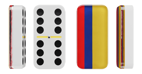 Colombian Flag Dominos