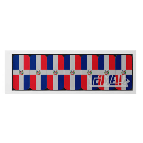 Dominican Republic Flag Dominos