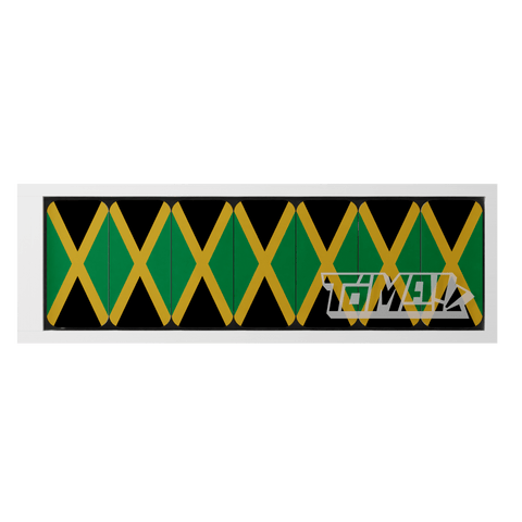 Jamaican Flag Dominos