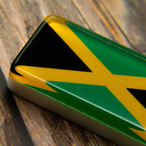 Dominos drapeau jamaïcain