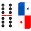 Panama Flag Dominos