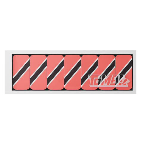 Trinidad Flag Dominos