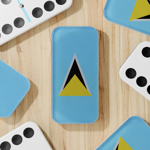 St. Lucian Flag Dominos